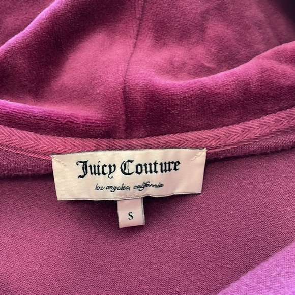 Juicy Couture Vintage Velour Hoodie with Scottie Dog 😍 - Picture 3 of 6